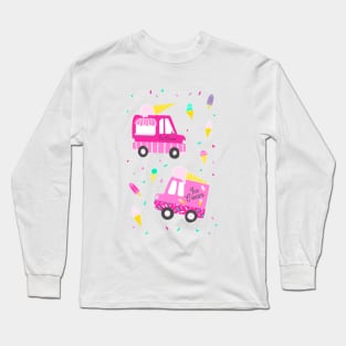 Ice Cream Party Long Sleeve T-Shirt